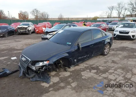 2010 Audi A4 2.0T Premium из США, поврежденный, VIN WAUBFAFL7AN056839